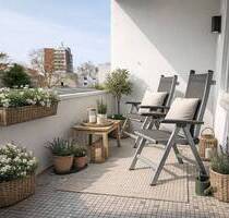 Renovierungsbedürftige 2-Zimmer-Etagenwohnung mit Balkon und Garagenstellplatz - Düsseldorf Garath