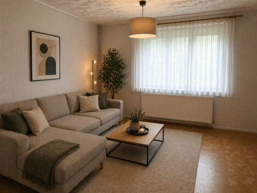 Wohnzimmer (virtually staged) - 