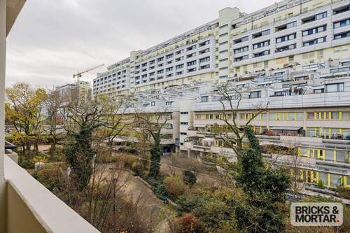Blick in die ruhige, begrünte Nachbarschaft - 