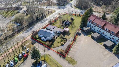 Vogelperspektive - 4 Zimmer Einfamilienhaus zum Kaufen in Neubukow