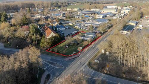 Vogelperspektive - Einfamilienhaus mit 105,00 m&sup2; in Neubukow zum Kaufen
