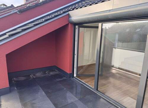 Loggia im Dachgeschoss - 