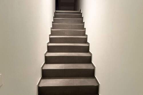 Kellertreppe von unten - 
