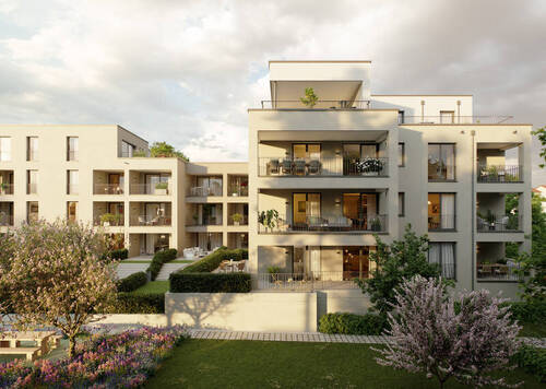 02 Gartenansicht Hälden - 4 Zimmer Etagenwohnung in Tamm