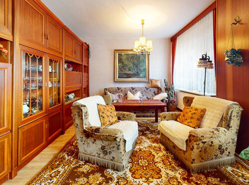 Wohnzimmer - Einfamilienhaus mit 196,00 m² in Bad Sulza zum Kaufen