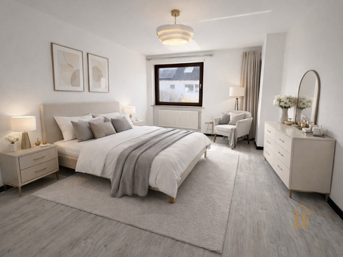 Schlafzimmer OG visualisiert - 