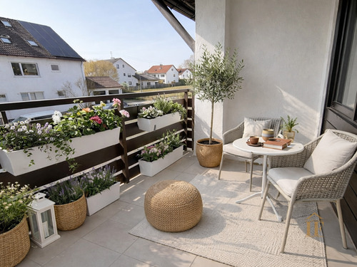 Balkon visualisiert - 