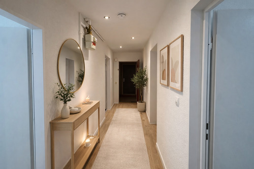 Einrichtung Beispiel Flur - 3 Zimmer Etagenwohnung in Hamburg
