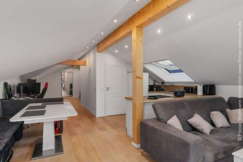 Küche / Wohnen (28,36 m²) ... - 