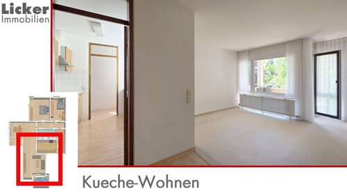 Küche-Wohnen - 