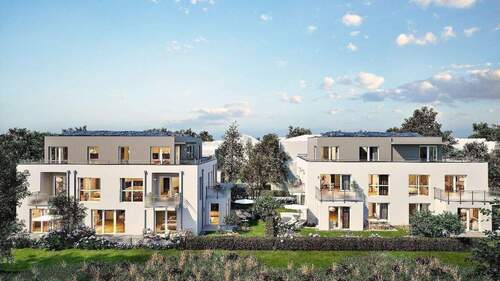 Visualisierung Hausansichten - 3 Zimmer Etagenwohnung in München