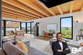 Bild 1 - Exklusives Architekten-Holzhaus im Passivhausstandard mit Panoramablick