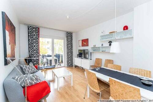 Wohnzimmer - Etagenwohnung mit 58,10 m² in Berlin zum Kaufen