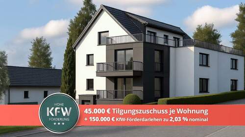 Außenansicht - 6 exklusive ETW in Schwäbisch Gmünd mit Förderdarlehen zu 2.03% und 45.000 € Zuschuss je Wohnung