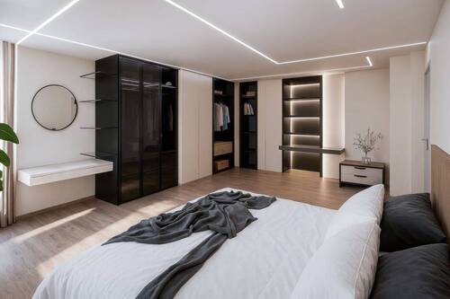 Schlafzimmer - Etagenwohnung mit 76,20 m² in Schwäbisch Gmünd zum Kaufen