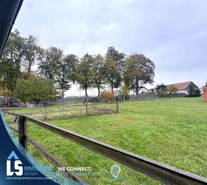 Aussicht auf die Koppel - 