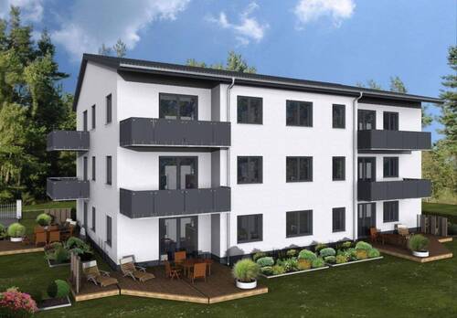 Beispiel Mehrfamilienhaus 9 WE - Neubau eines Mehrfamilienhauses im B-Plan 'Nr. 39' der Hansestadt Stralsund