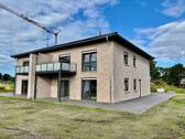 seitl. Anslicht links - 8 Zimmer Doppelhaushälfte in Fürstenau