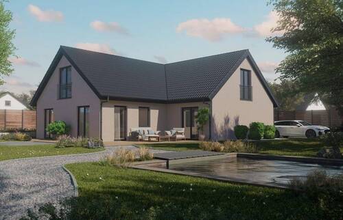 Außenansicht ICON Bungalow 6+ - Entspannt und sicher ins Eigenheim