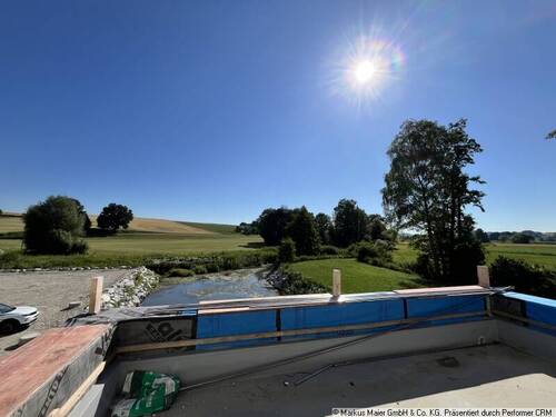 Dachterrasse (1) - Wohnen in einer ehemaligen Mühle