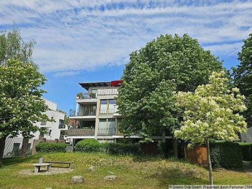 Blick von dem Innenbereich - 