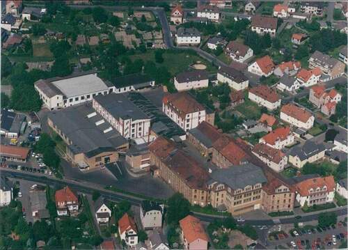 Luftbild - Einfamilienhaus in Hann. Münden
