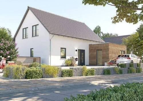 Einfamilienhaus-Bodensee-129-Kubus-Holz-Strassenan - 6 Zimmer Einfamilienhaus zum Kaufen in Güstrow