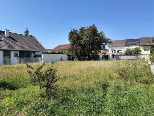 Seitenansicht - Grundstück in Altlußheim