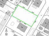 Bemaßter Lageplan_markiert - 