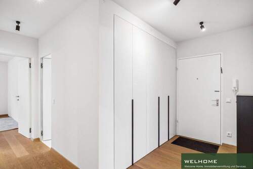 Flur mit Einbauschränke - 