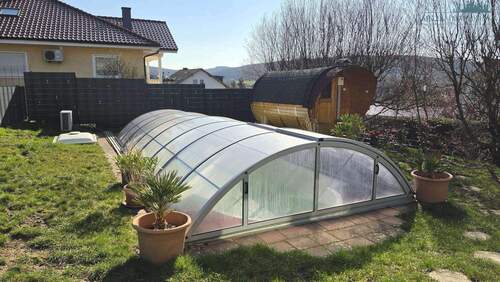 Pool, beheizt, überdacht - 