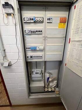 Blick in den Zählerschrank - 
