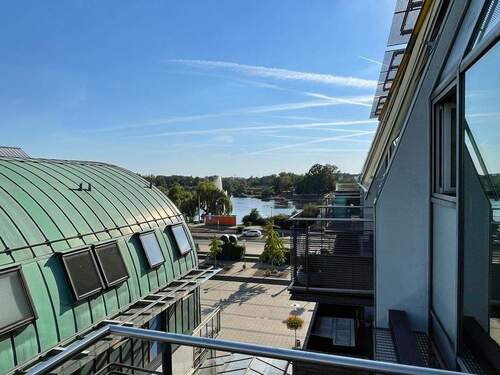 Aussicht von der oberen Terrasse - 