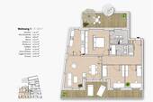 Grundriss Wohnung - 