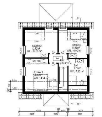 Obergeschoss Haus EKENÄS - 