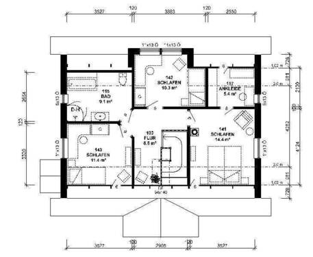 Obergeschoss Haus Knutstorp - 