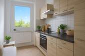 Einbauküche - Etagenwohnung mit 54,60 m&sup2; in Chemnitz zur Miete