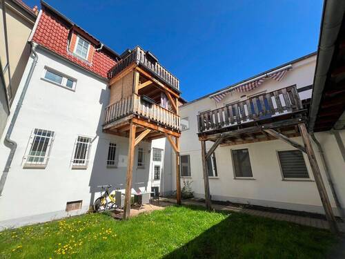 Ansicht - Helle 4 Zimmer Wohnung mit Balkon in Sondershausen