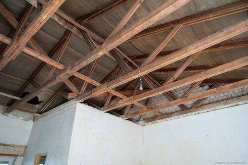 Freigelegter Dachstuhl - 