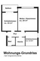 Wohnungs-Grundriss - 