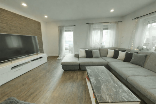 Wohnzimmer EG - Einfamilienhaus mit 206,60 m&sup2; in Magstadt zum Kaufen