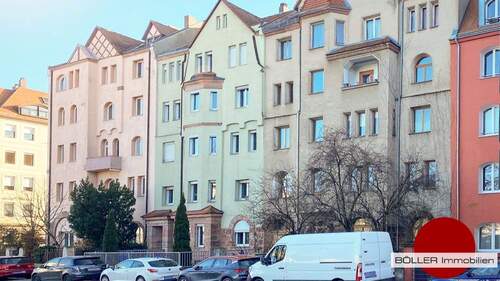 Außenansicht - Shabby Chic in St. Johannis! Coole, vollmöblierte 2-Zi. Altbau-Wohnung mit Einbauküche und Balkon.