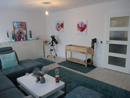 Wohnzimmer - Etagenwohnung mit 74,00 m&sup2; in Bad Füssing / Safferstetten zum Kaufen