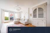 Wohnzimmer - ?? Dachgeschoß-Traum im Arminius Kiez - Ruhig gelegene 3 Zi DG mit Lift, Süd-West Terrasse & Klima