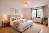 Beispielbild Schlafzimmer Erdgeschoss nach Sanierung - 