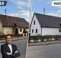 Ein- oder Zweifamilienhaus als Sanierungsobjekt oder Neubauchance auf 894m² Grundstück - Dinkelscherben