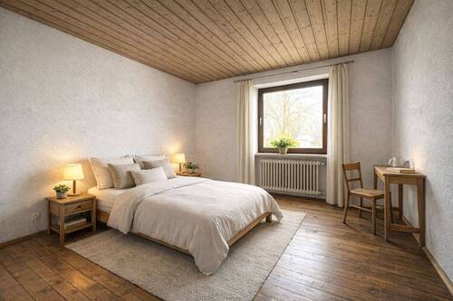 Beispielbild Büro Erdgeschoss Gästezimmer nach Sanierung im Landhausstil - 