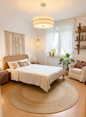 Zimmer 2 - (KI-generiert) - Zentrale 3-Zimmer-Altbauwohnung mit Entwicklungspotenzial - Leerstehend, gestaltbar, in Bahnhofsnähe (Kopie) (Kopie)