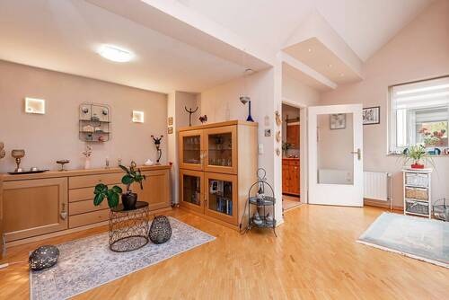 Wohnzimmer - Etagenwohnung mit 88,60 m² in Berlin zum Kaufen