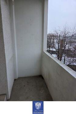 Balkon - Etagenwohnung mit 66,30 m&sup2; in Coswig zur Miete